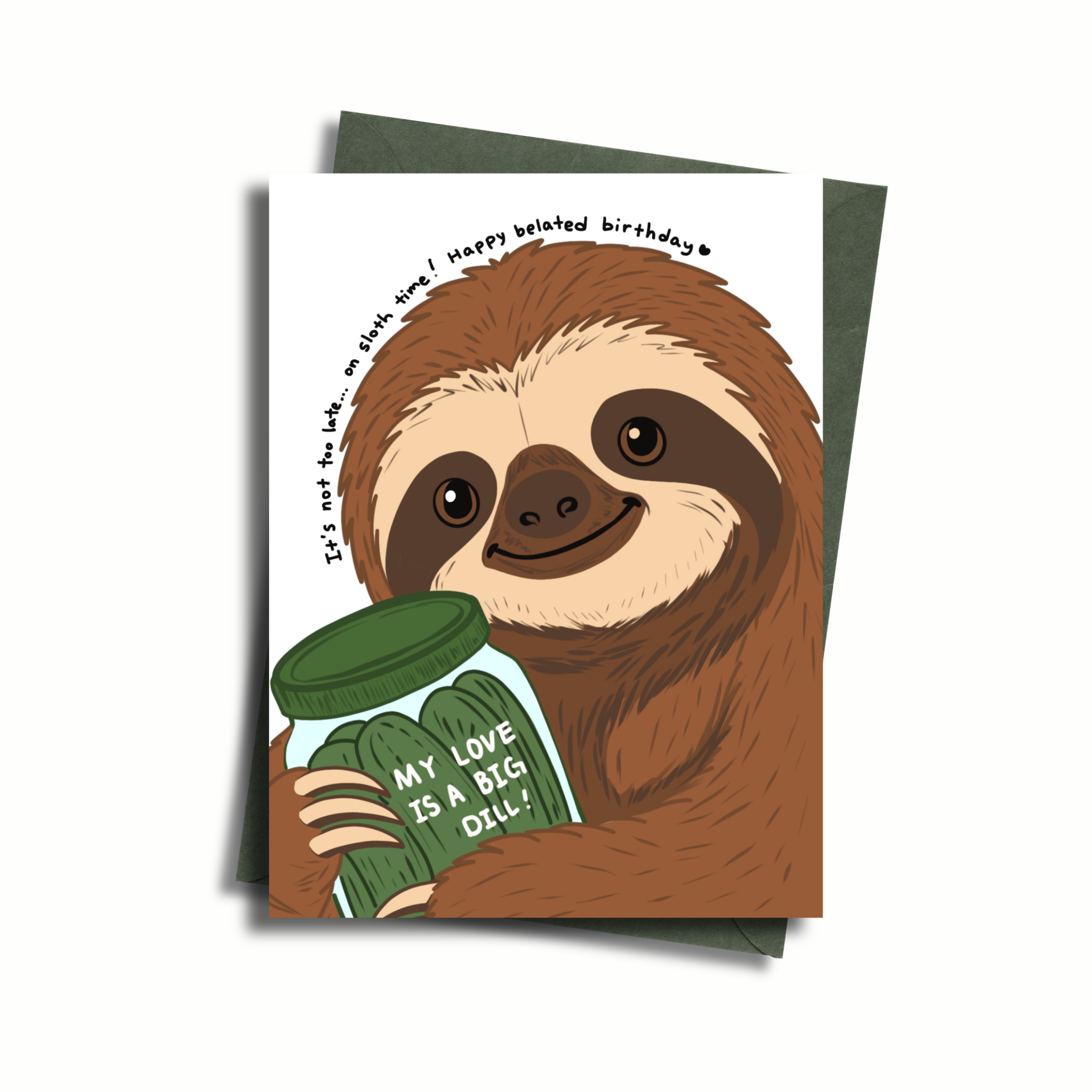 It's not too late.. on sloth time. Happy belated birthday