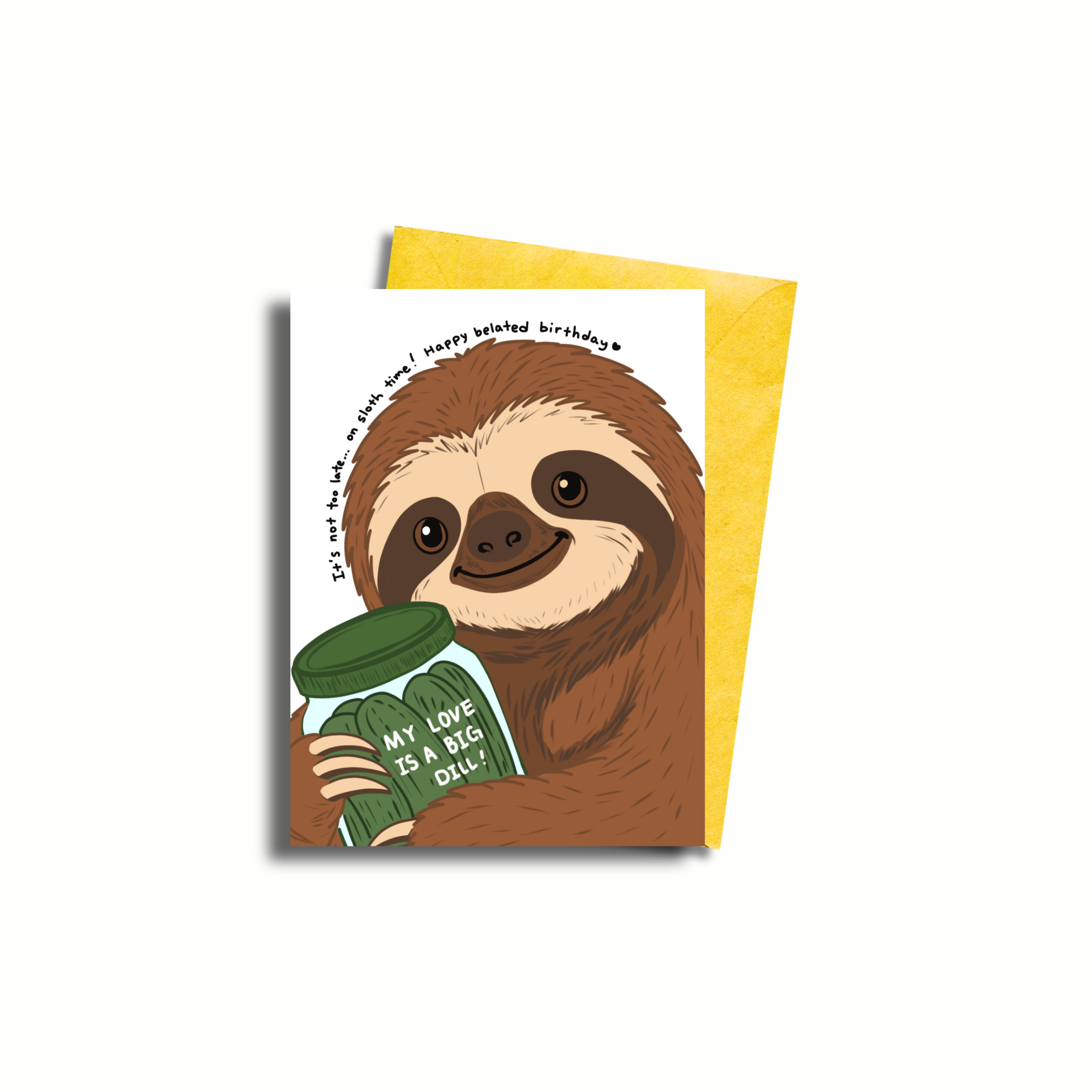It's not too late.. on sloth time. Happy belated birthday