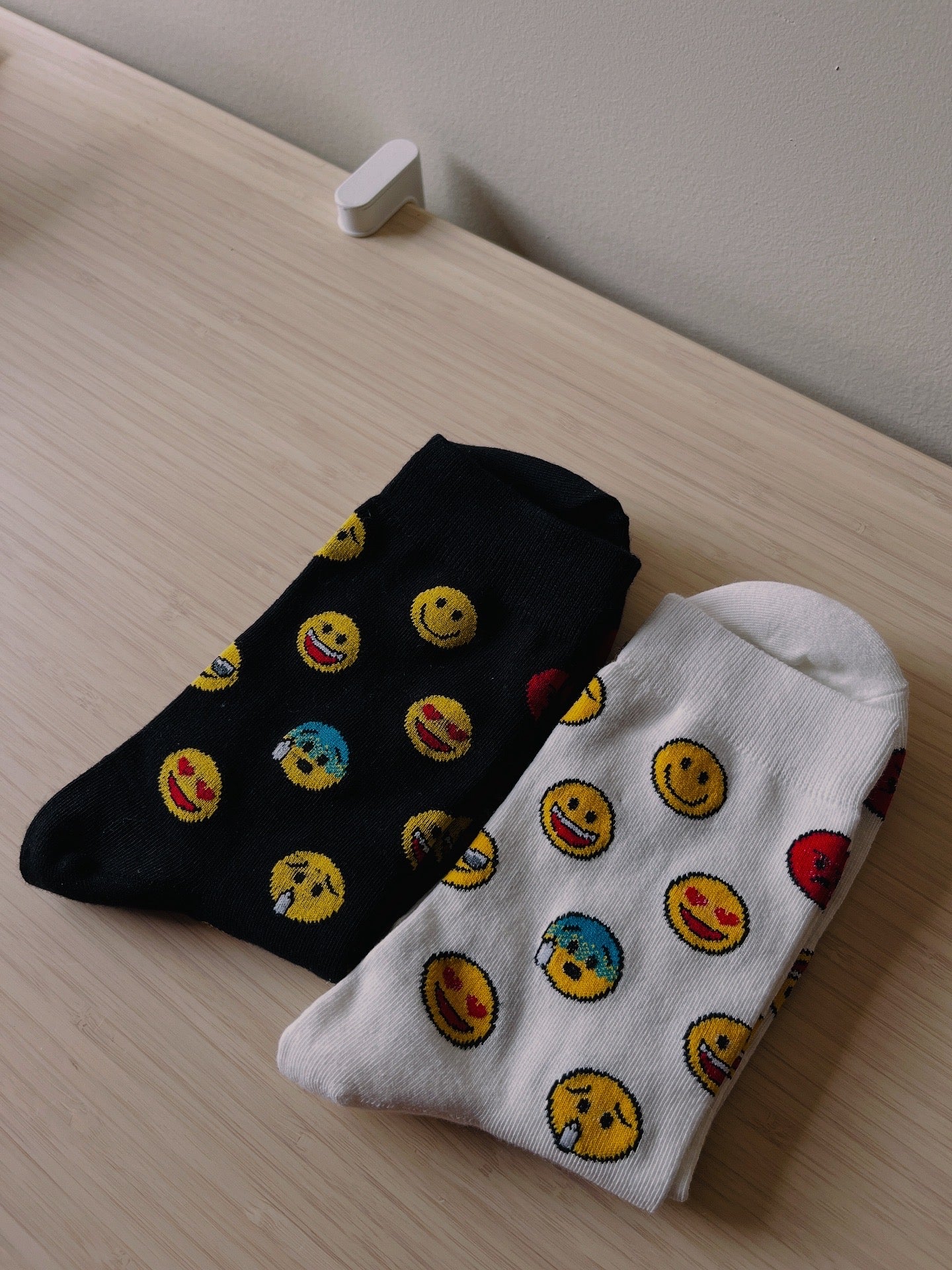 Men's Cotton Crew - Emoticons