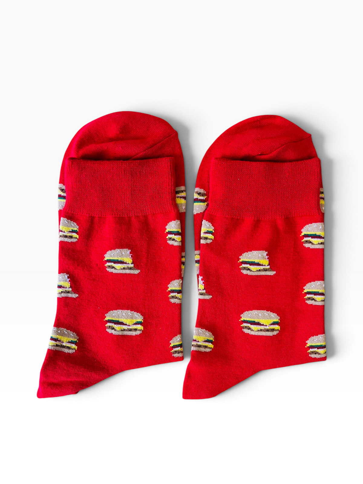 Fun Food Crew Socks – Colorful Novelty Pattern Socks