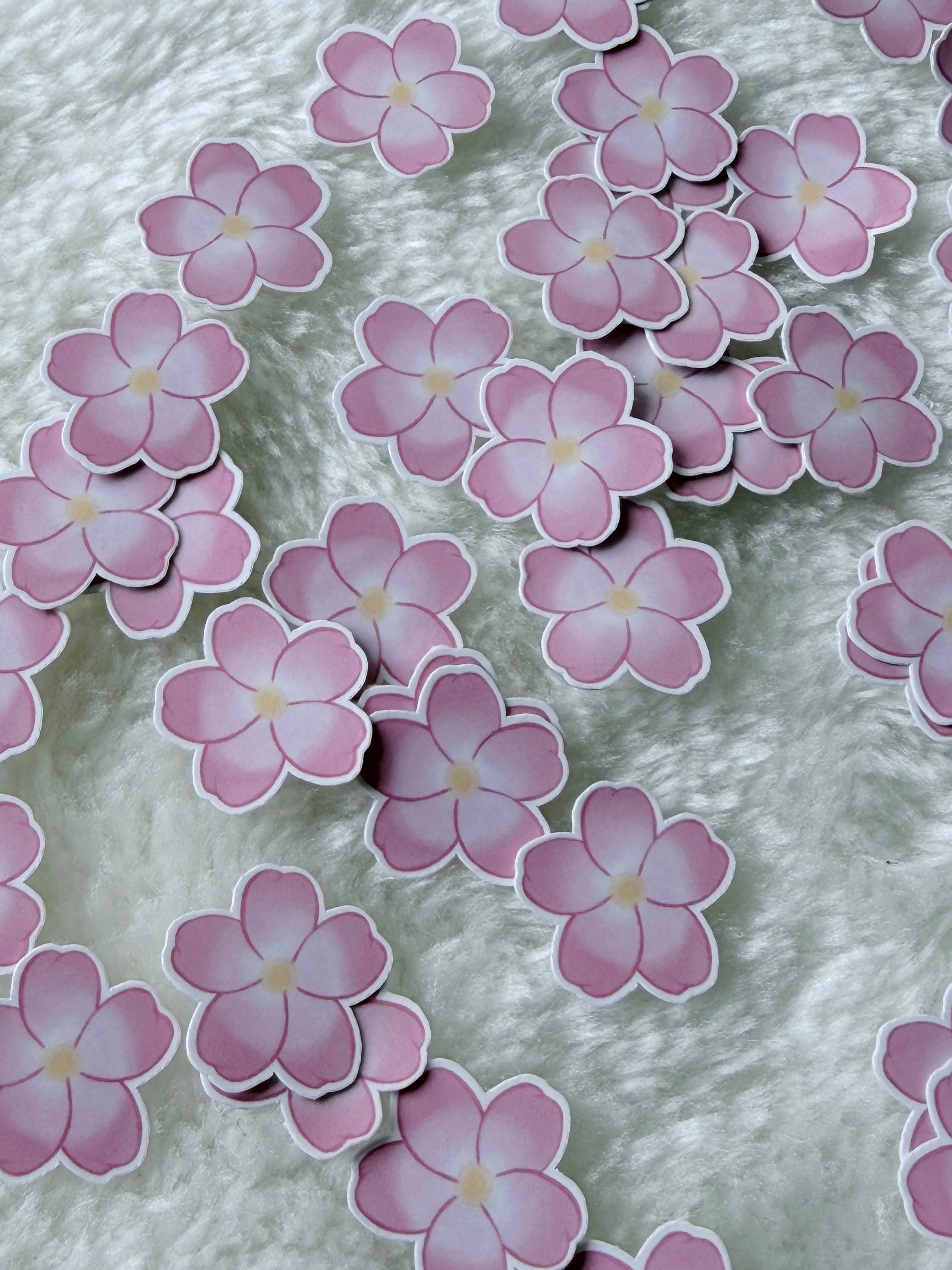 Cherry Blossom Mini Sticker Pack | Pack of 10
