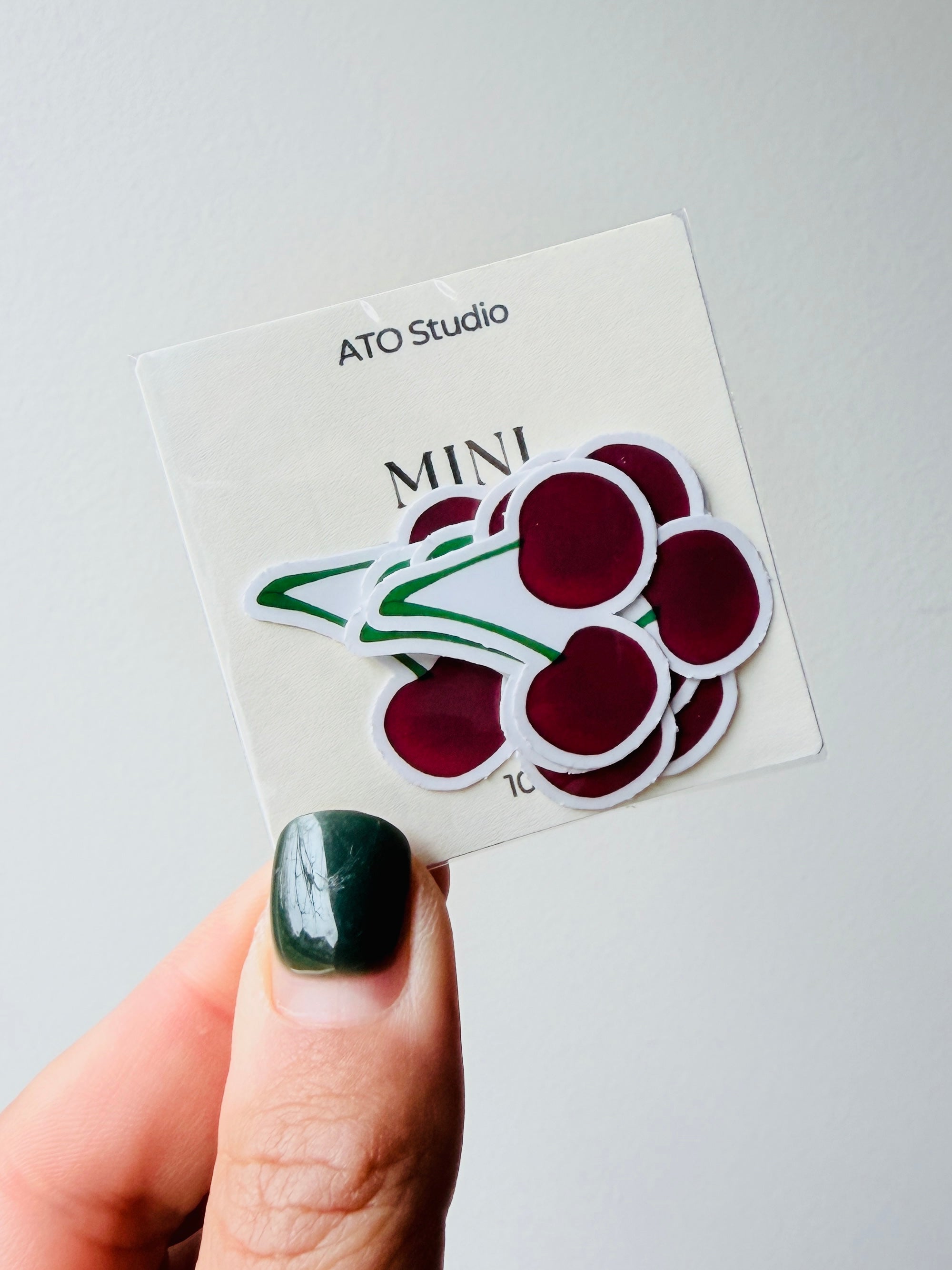 Cherry Mini Sticker Pack | Pack of 10
