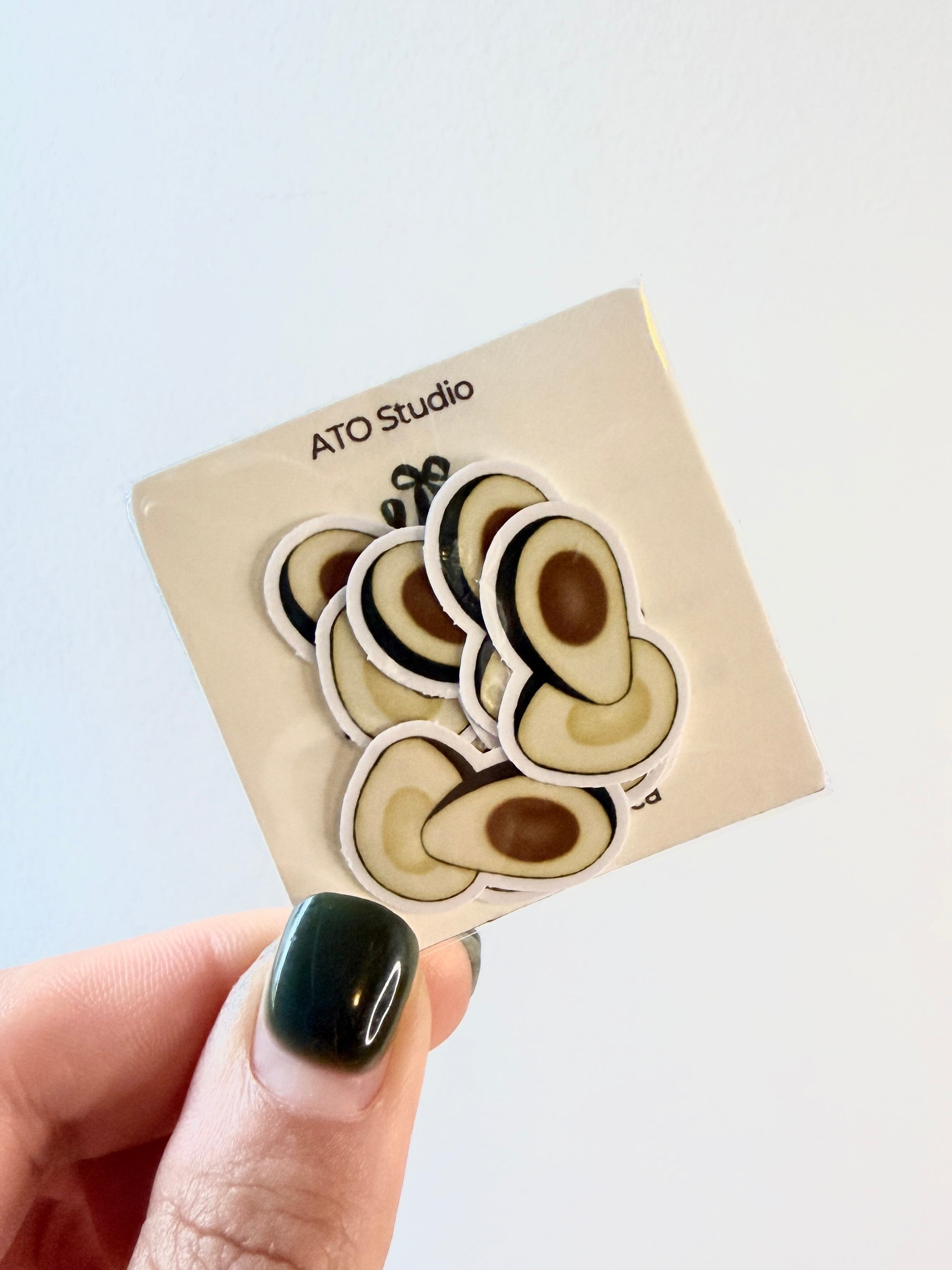 Avocado Mini Sticker Pack | Pack of 10