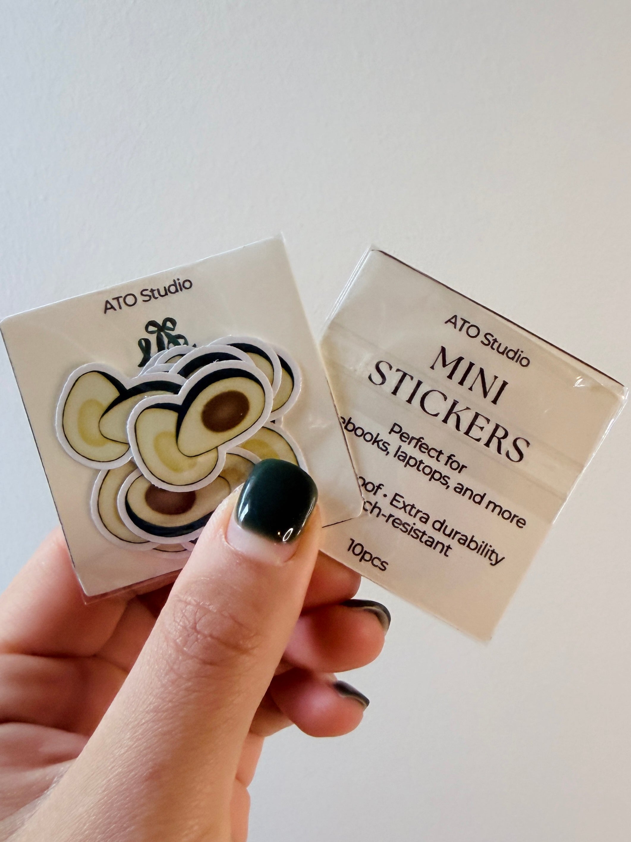 Avocado Mini Sticker Pack | Pack of 10