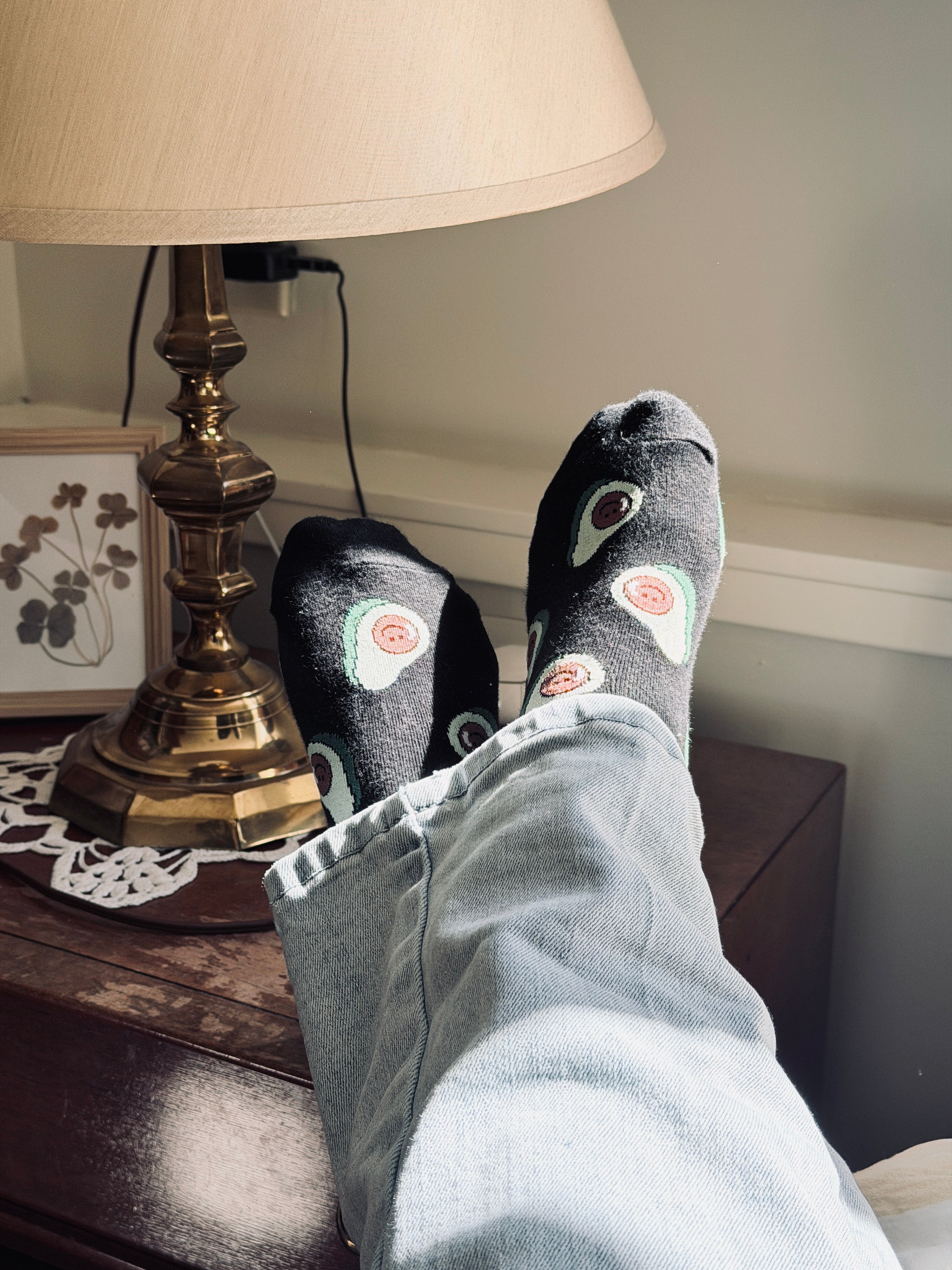 ATO Fruit Bites Socks - Avocado & Cherry Socks