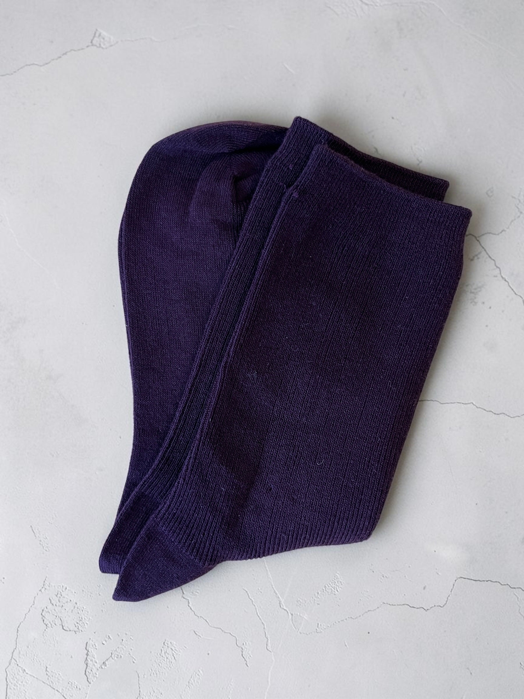 Basic Cotton Crew Socks, 7 Colours