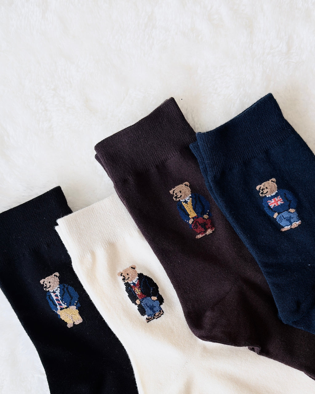 Dandy Bear Dress Socks