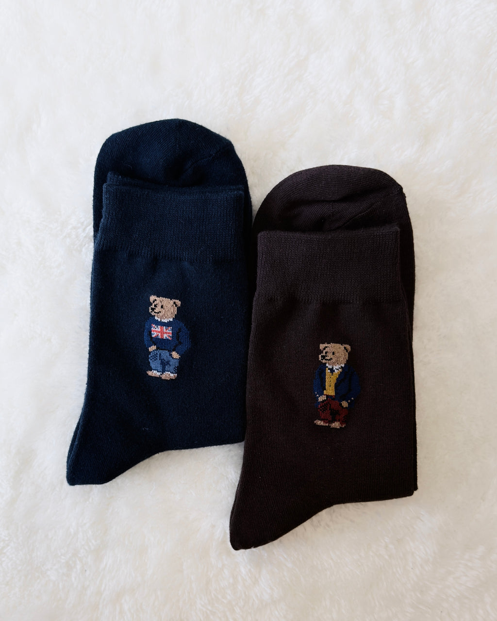 Dandy Bear Dress Socks