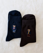 Dandy Bear Dress Socks