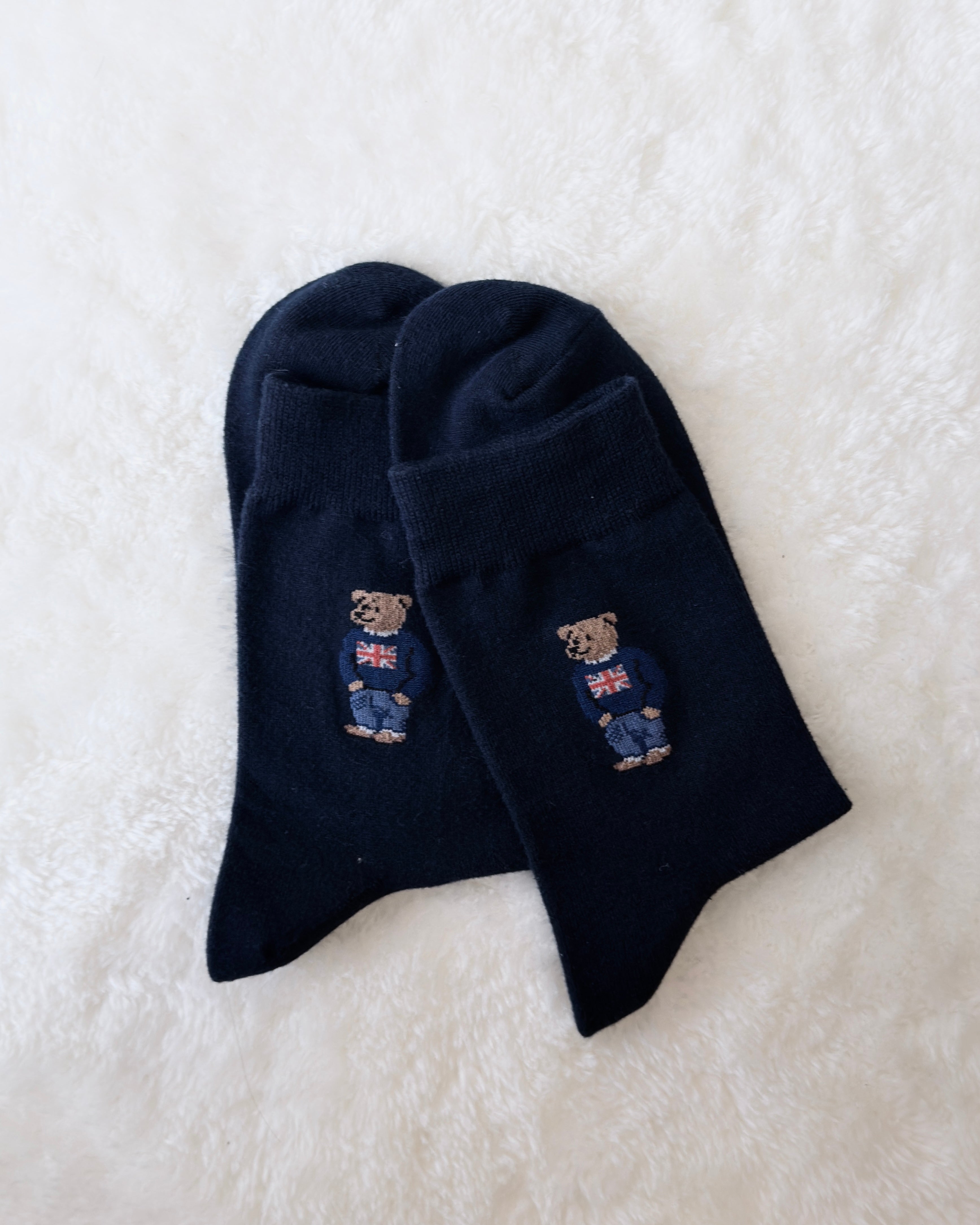 Dandy Bear Dress Socks