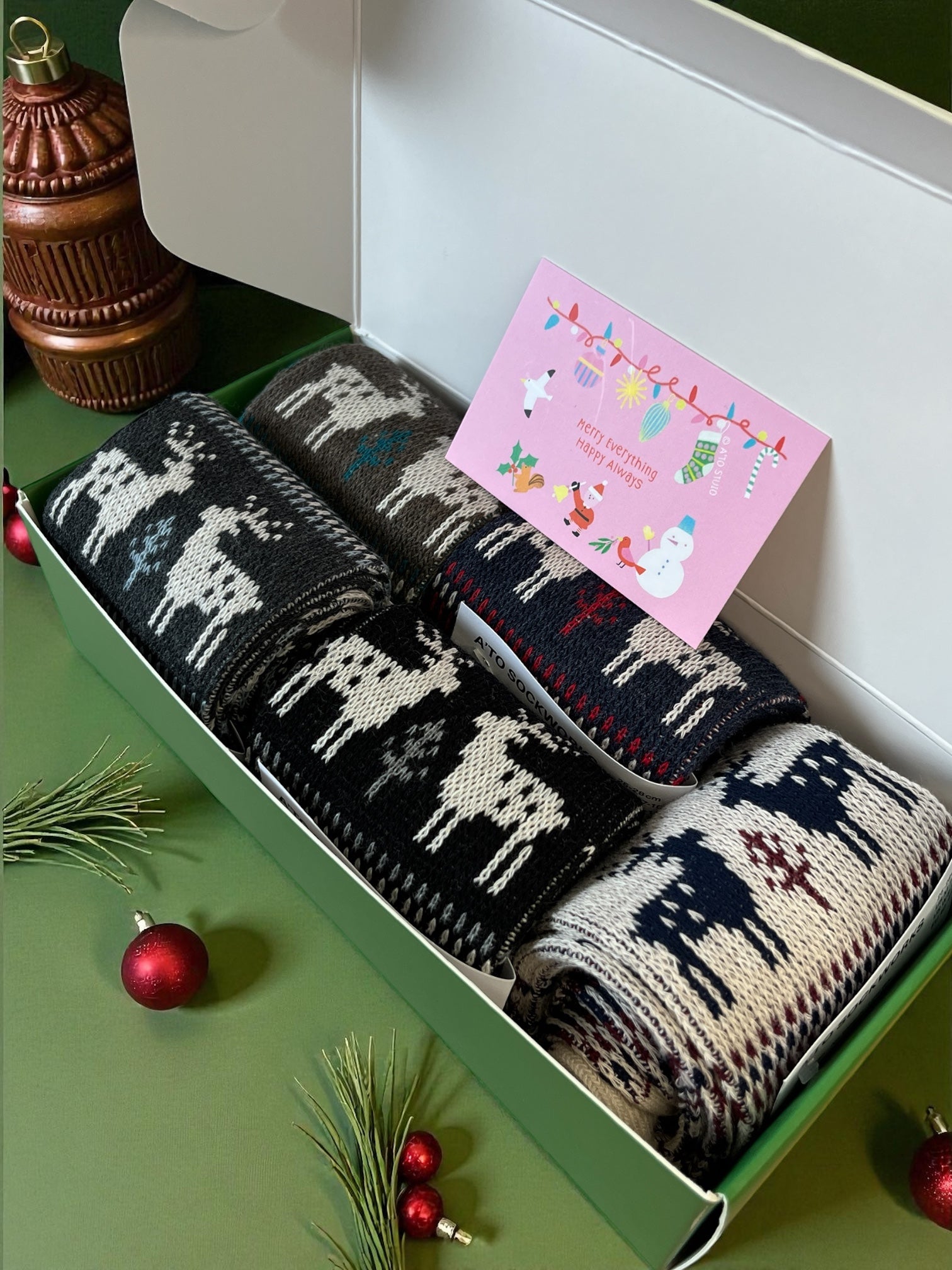 3-Pack/ 5-pack Mr. Deer Gift Set