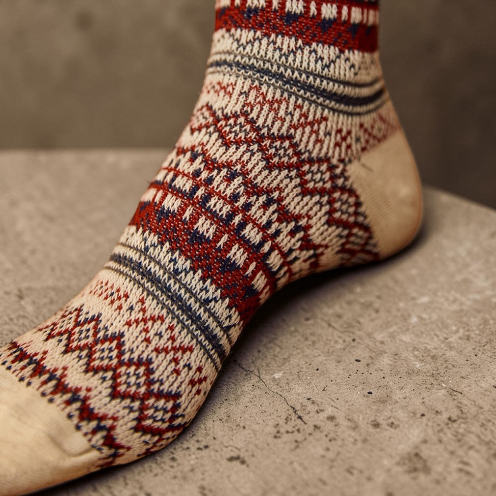 Fair Isle Pattern socks