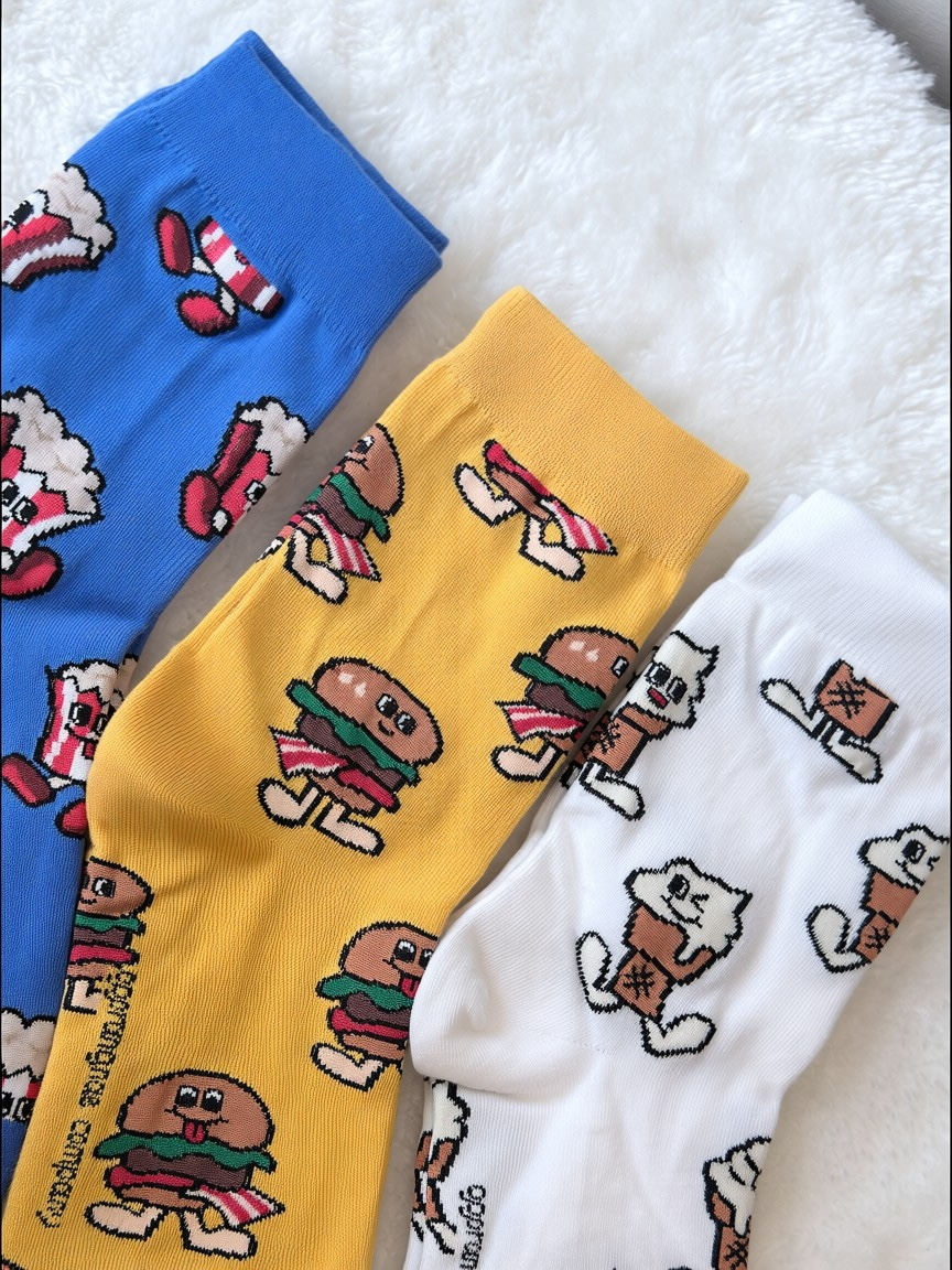 Yummy Snack Series Funny Socks