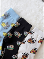 Yummy Friends Funny Socks