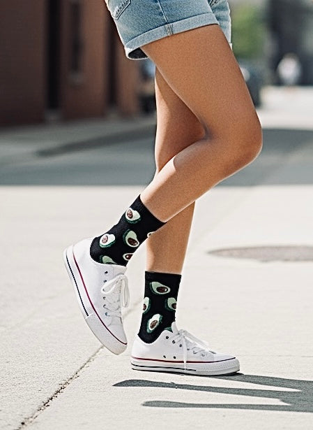 ATO Fruit Bites Socks - Avocado & Cherry Socks