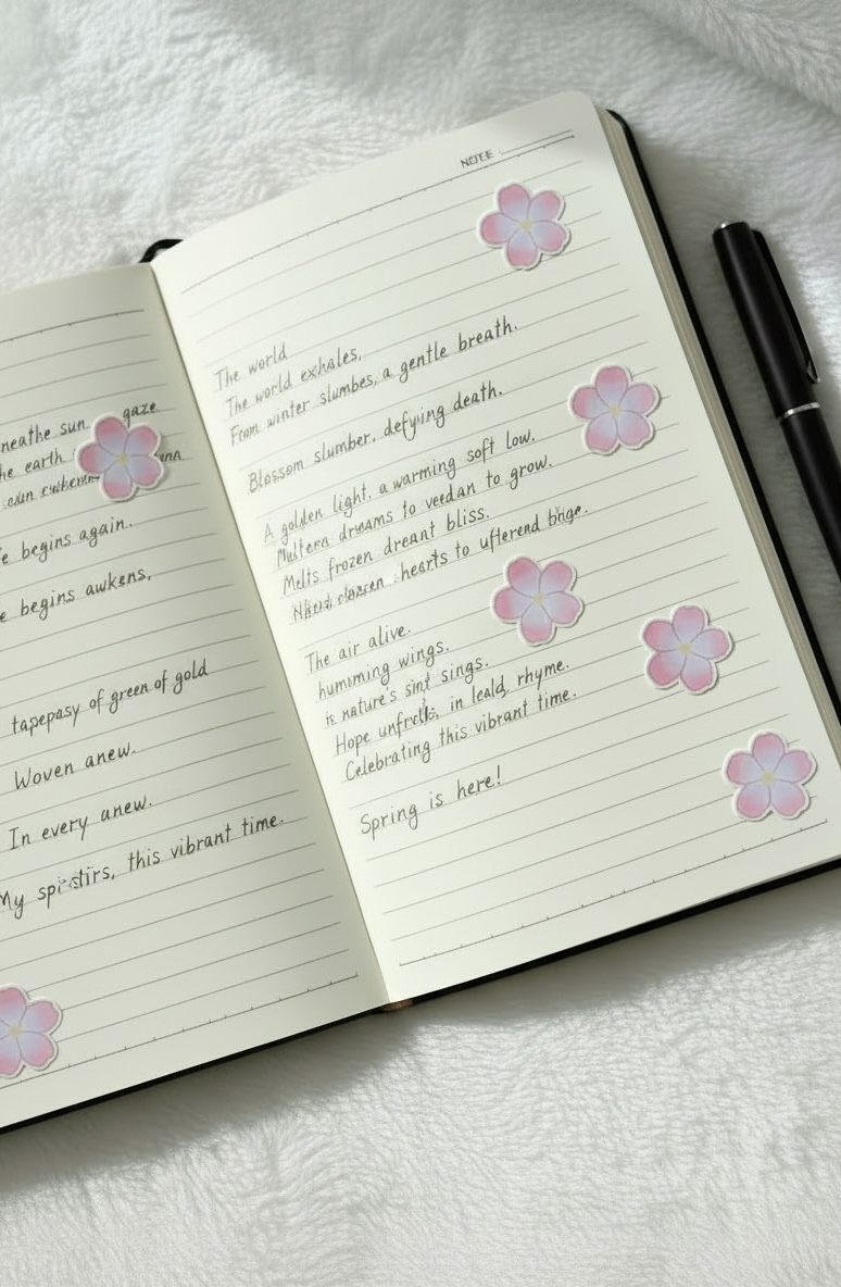 Cherry Blossom Mini Sticker Pack | Pack of 10