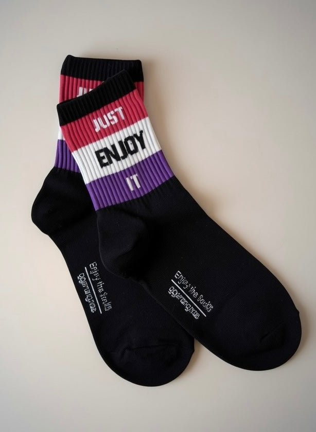 Funny Message Pattern Socks | MSG For You