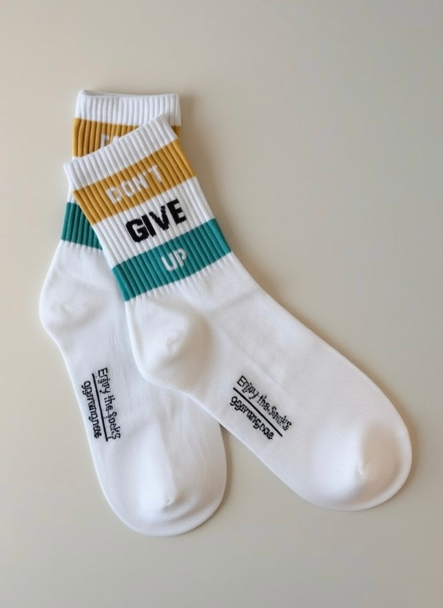 Funny Message Pattern Socks | MSG For You