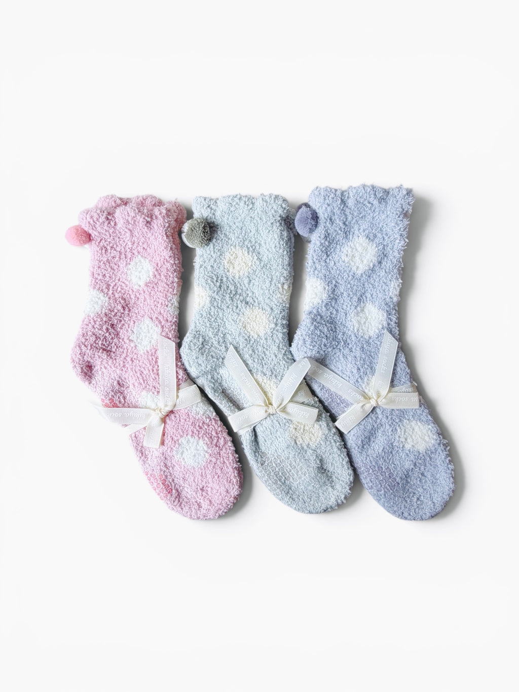 Pom-Pom Fluffy Socks
