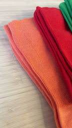 Basic Cotton Crew Socks, 7 Colours
