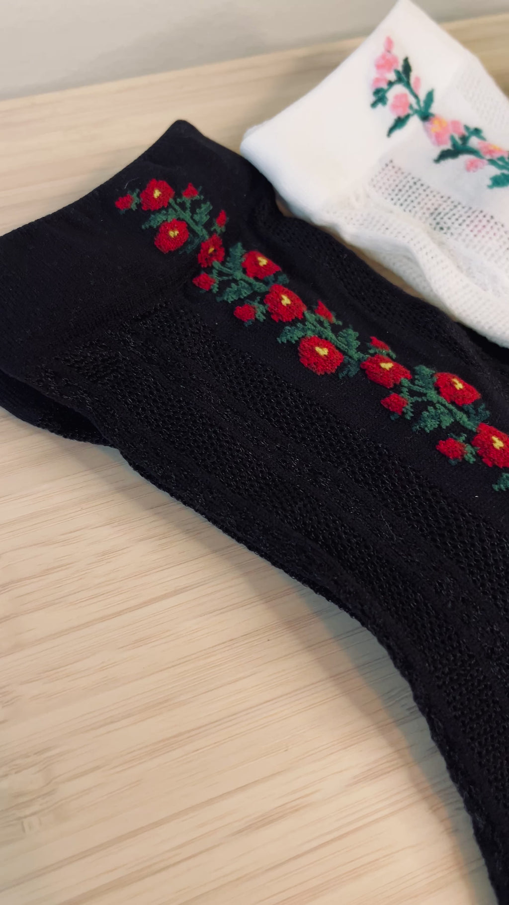 See-Through Mesh Romantic Flower