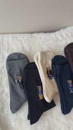Dandy Bear Dress Socks