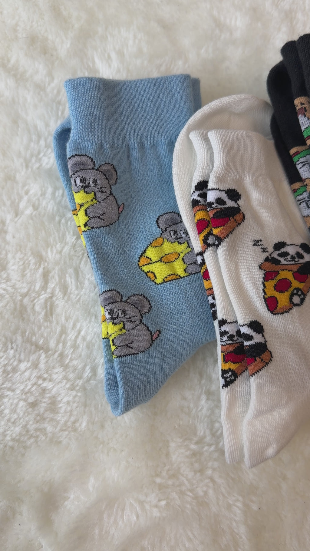 Yummy Friends Funny Socks