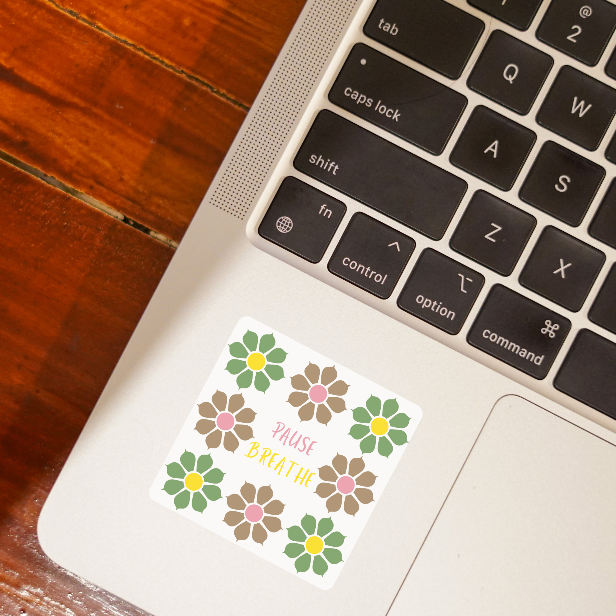 Pause, Breathe Sticker